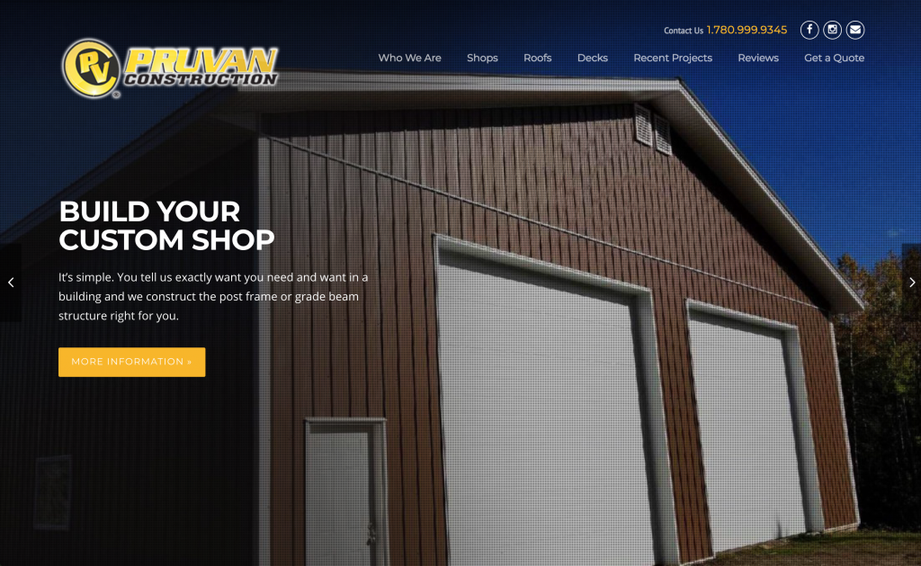Pruvan Construction Home Page Slider
