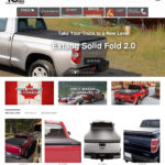 Tonno Cover Depot home page design