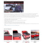 Tonno Cover Depot product description website page