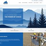 Blue Mountain Power Co-op Website - Home Page Banner